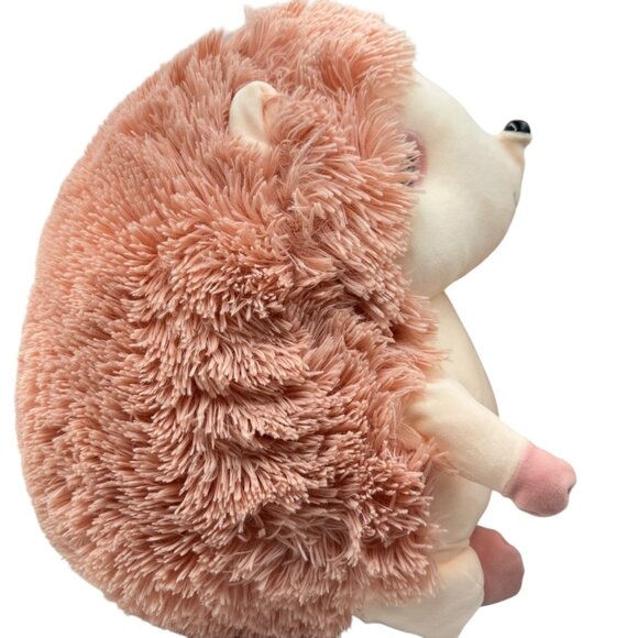 Hedgehog Stuffed Animal Soft Plush Pillow Cute Toy Mushroom Anime Big Eyes - Picture 4 of 9